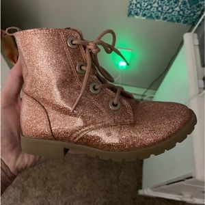 Old navy pink sparkly boots size toddler 10